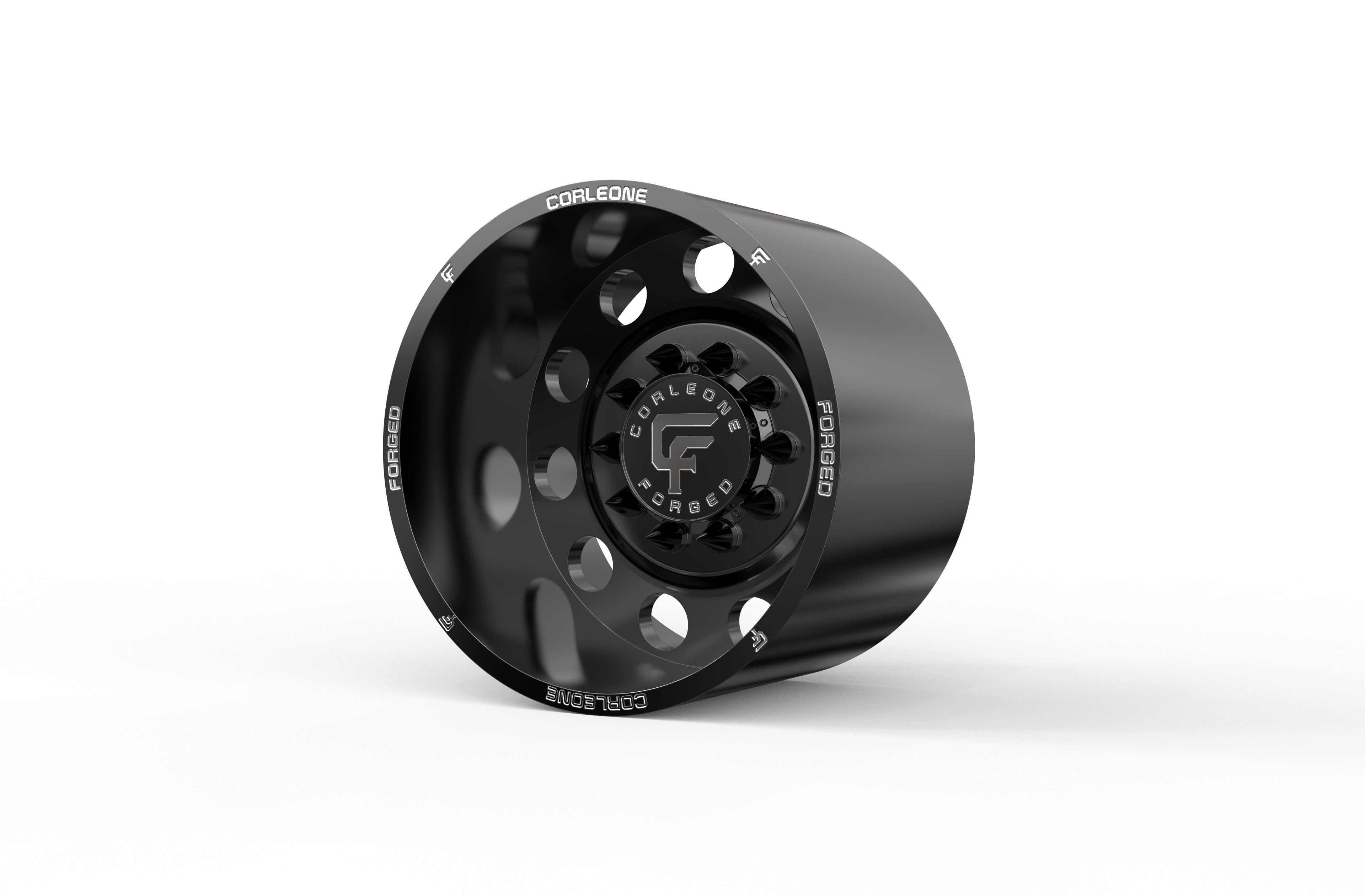 corleone Rear fori dually wheel 3D print model_1