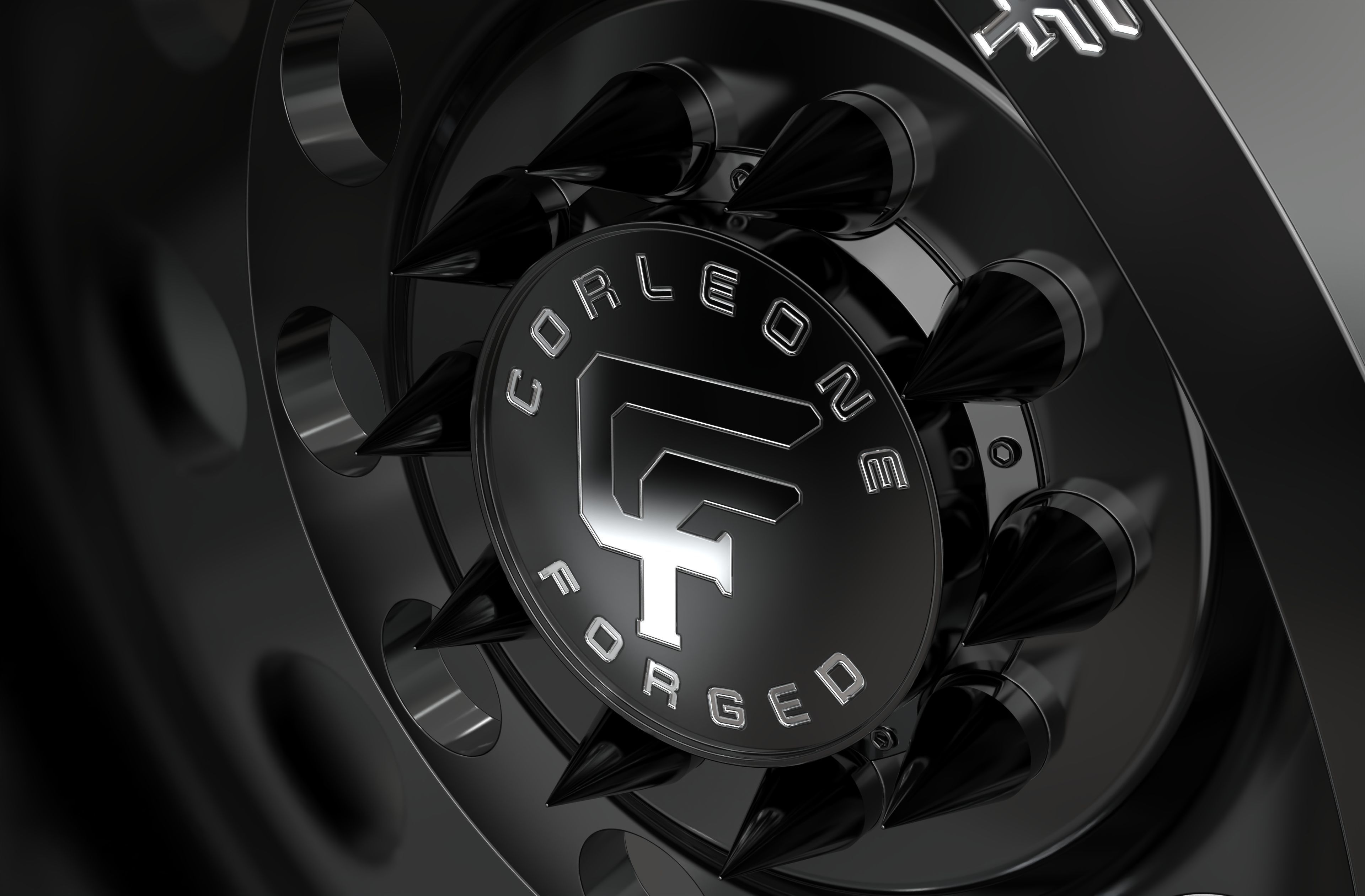 corleone Rear fori dually wheel 3D print model_6