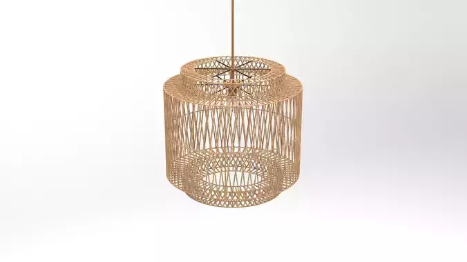 Kolombo Rattan Pendant by The Attic