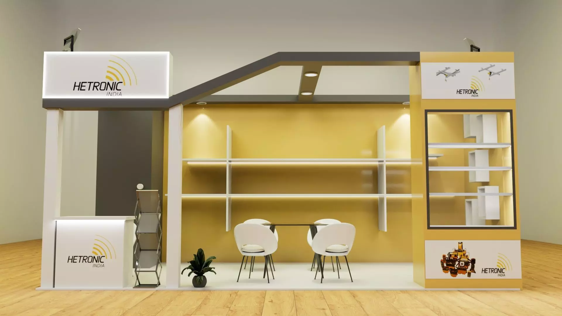 3D Exibition Stall design 3D model