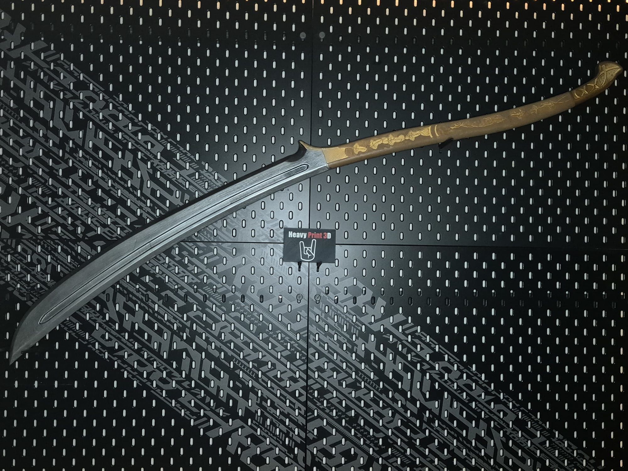 Elven Sword 3D print model_3