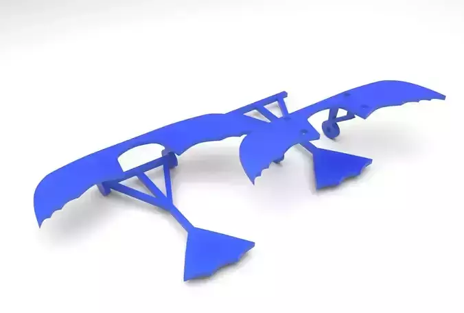 Wings of Leonardo da Vinci very simple