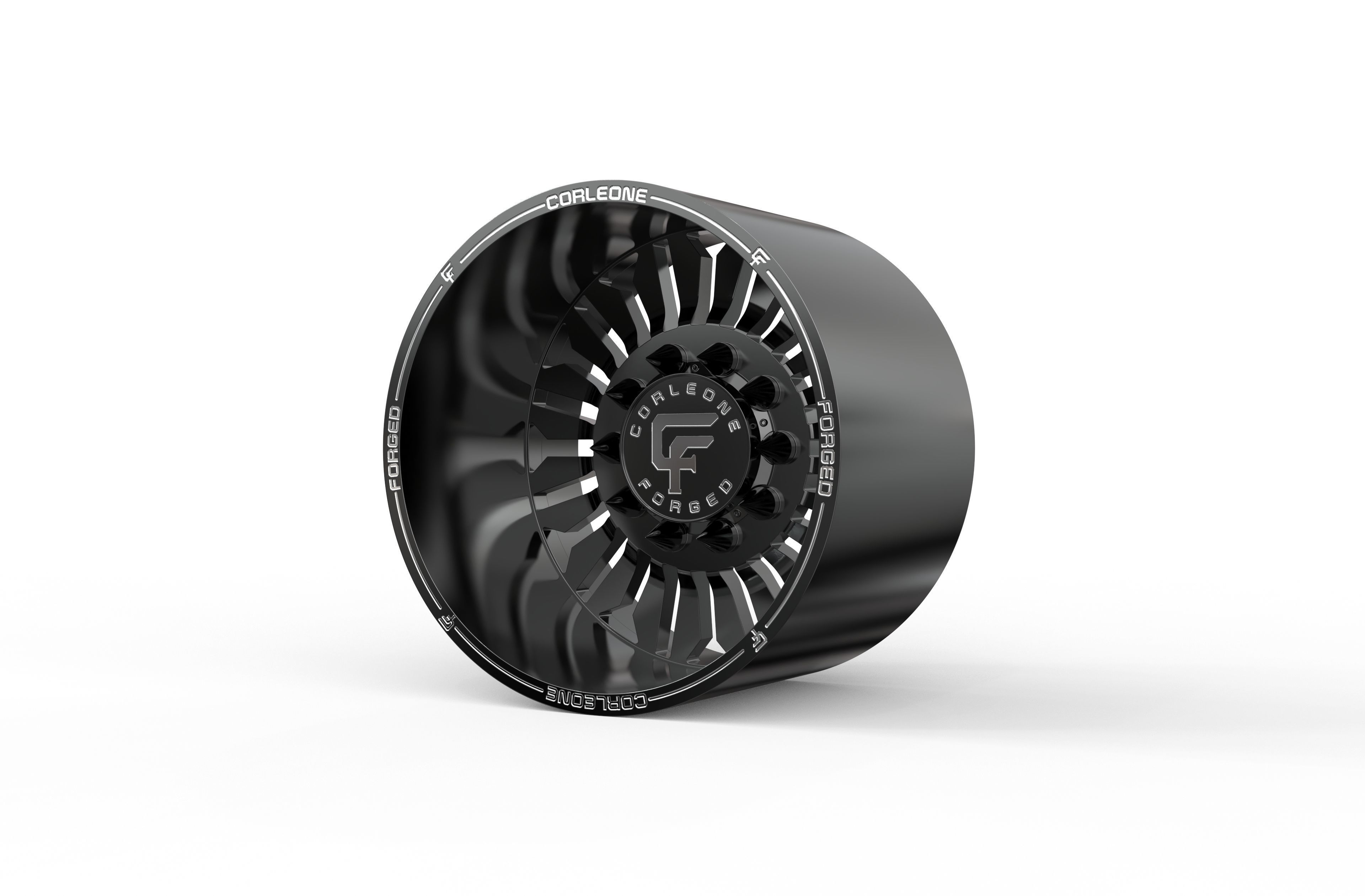 corleone Rear rizzuto dually wheel 3D print model_1
