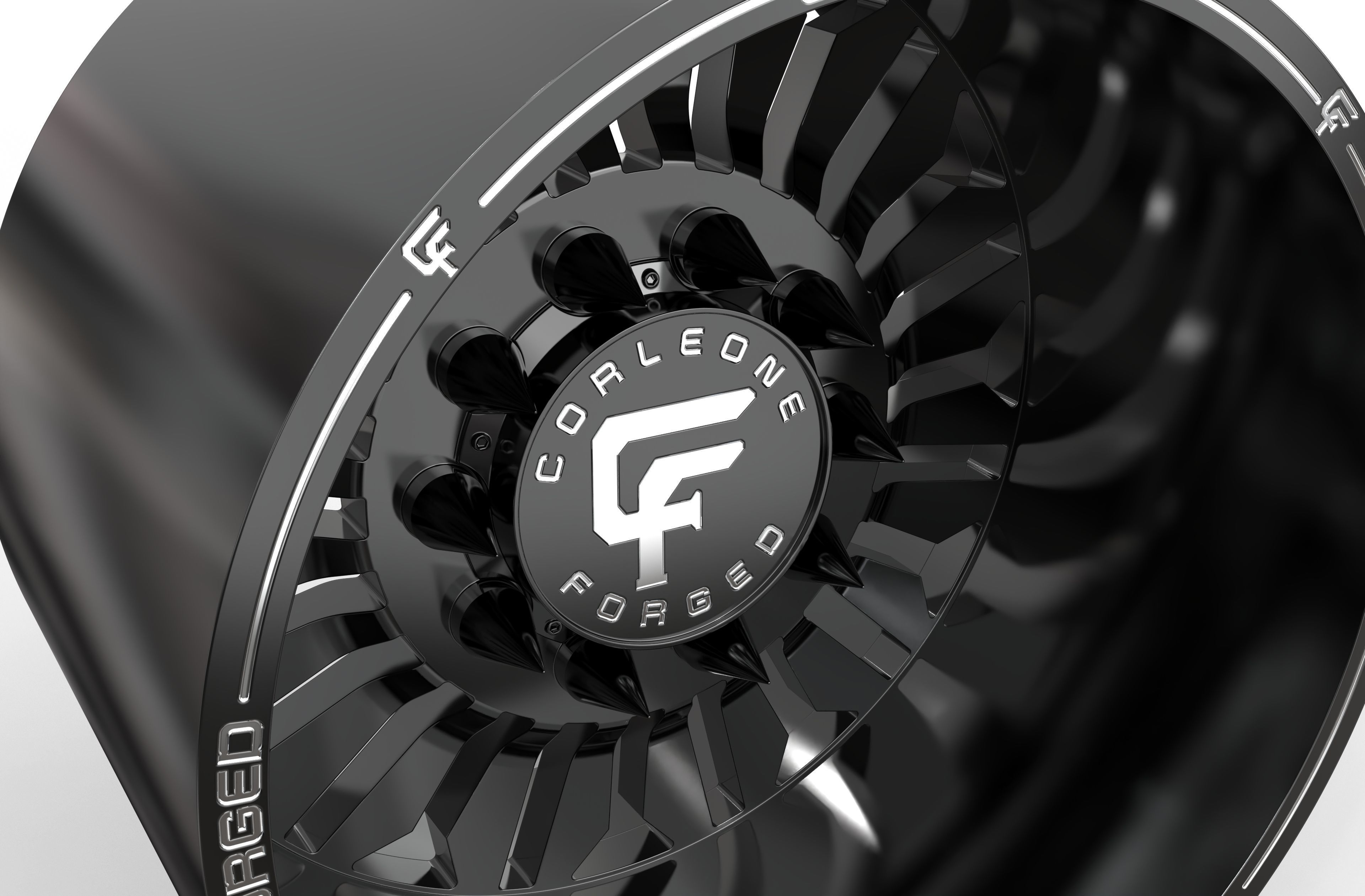 corleone Rear rizzuto dually wheel 3D print model_5