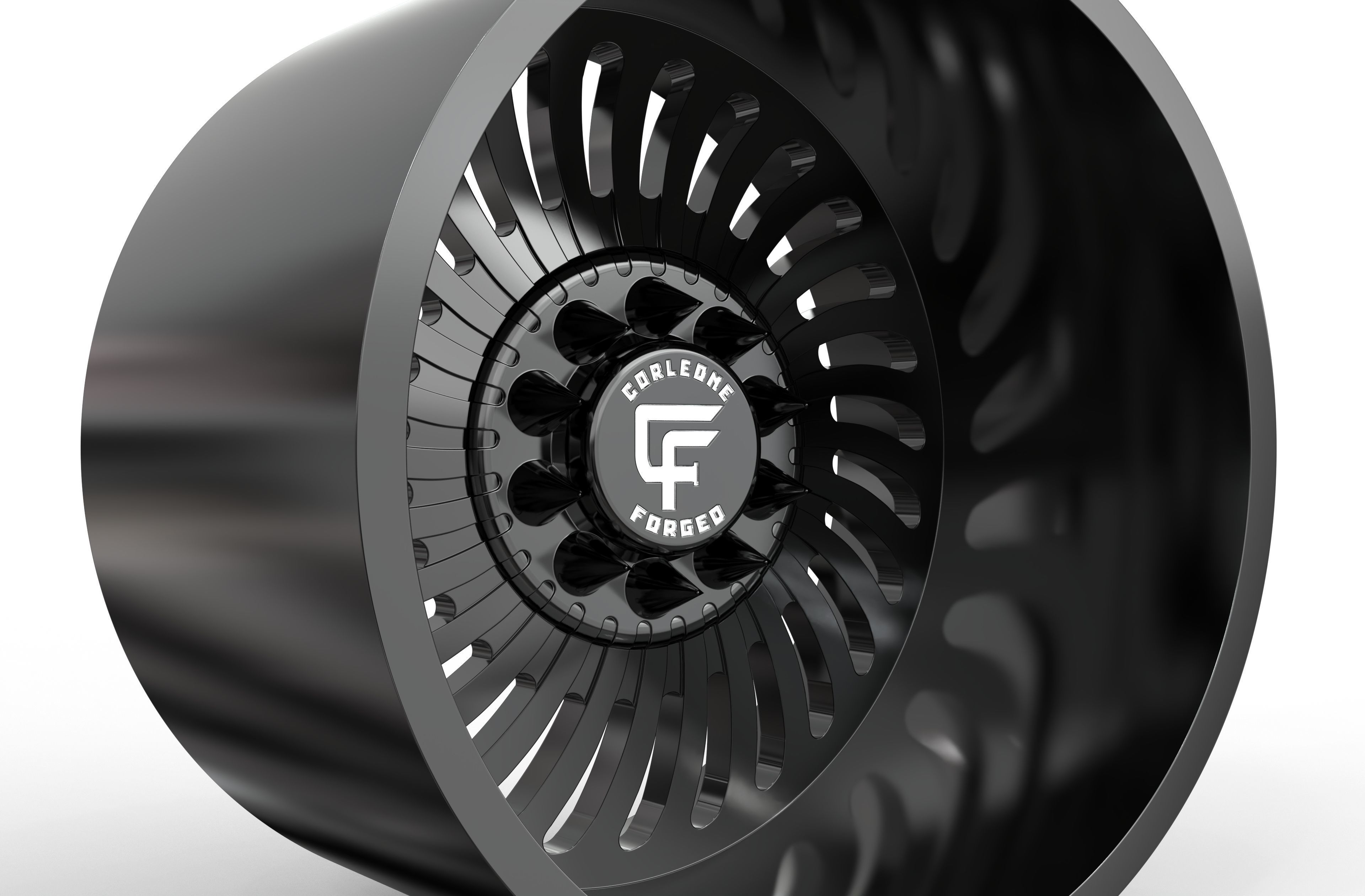 corleone Rear SICILIA DF dually wheel 3D print model_3