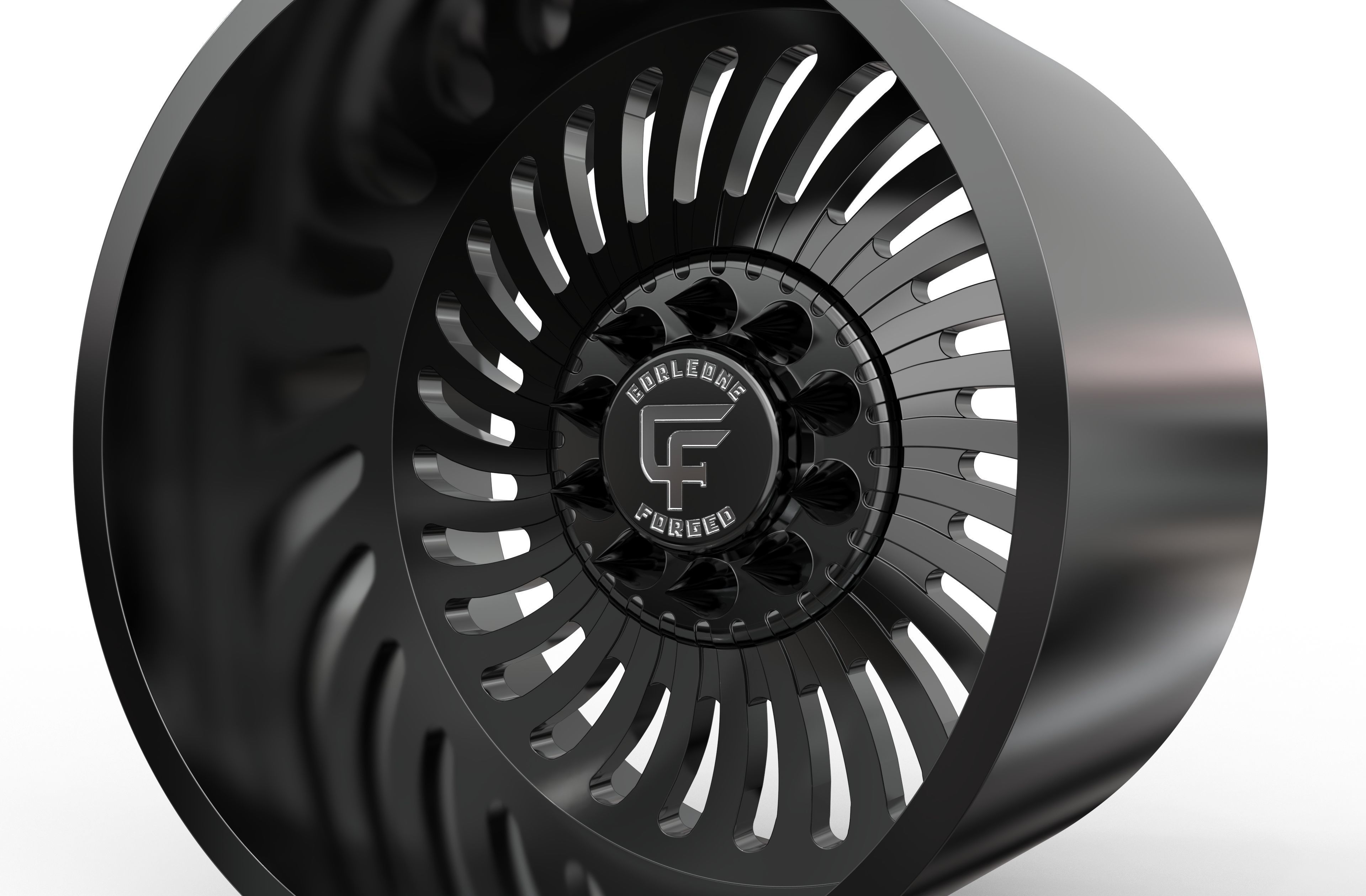 corleone Rear SICILIA DF dually wheel 3D print model_2