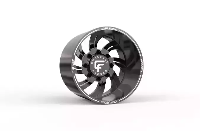 corleone Rear siegel dually wheel  3D print model