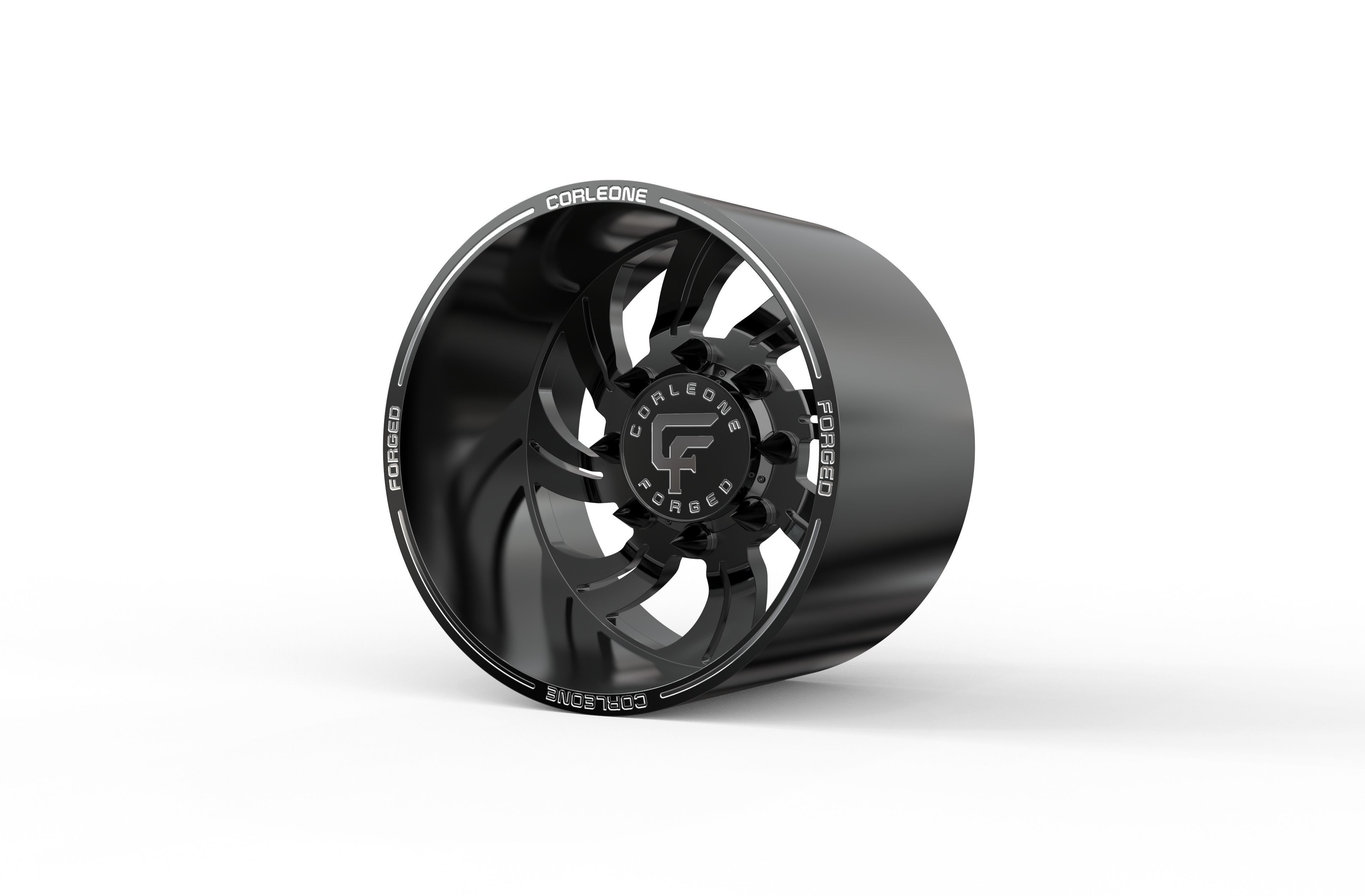 corleone Rear siegel dually wheel 3D print model_1