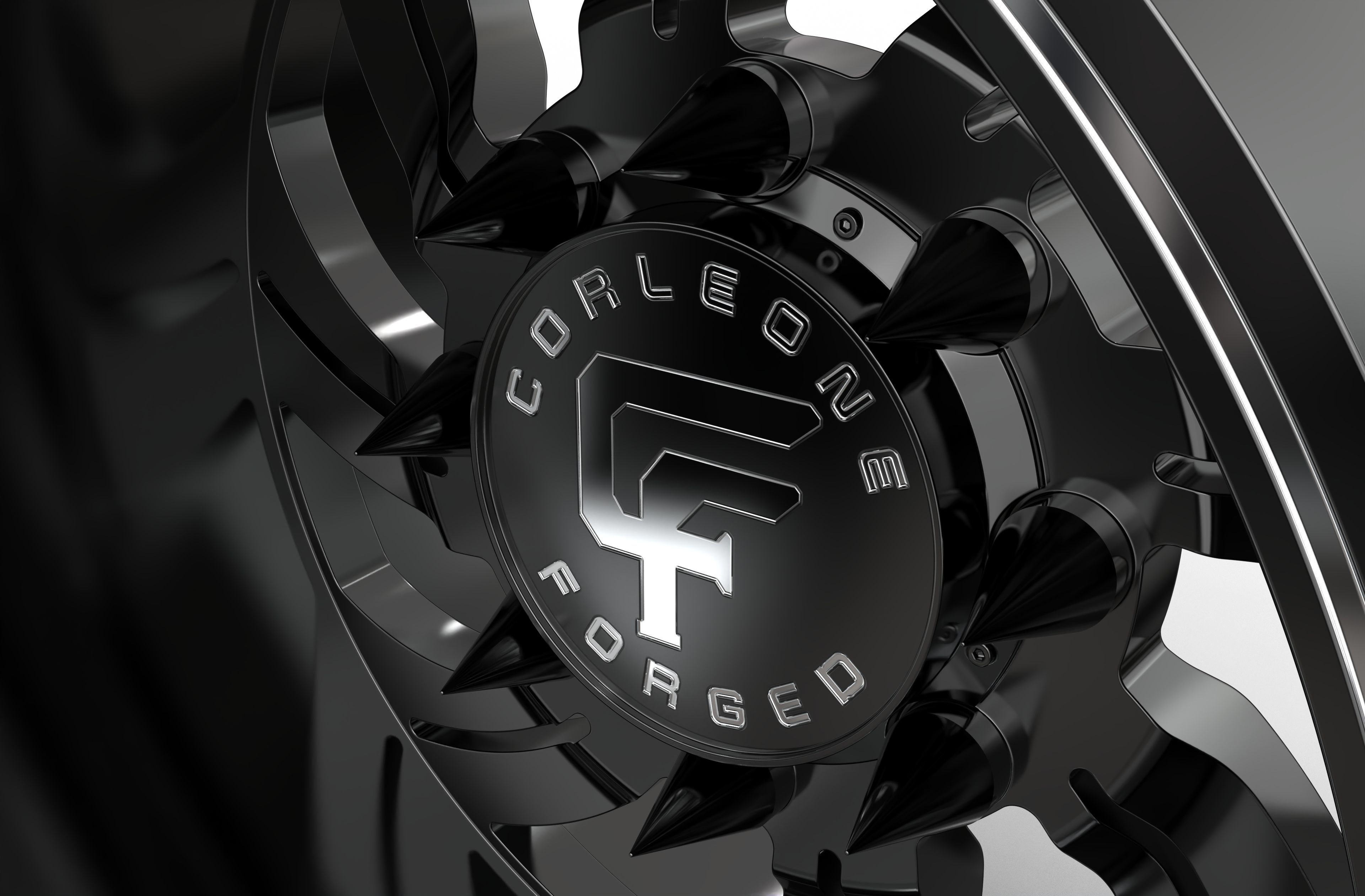 corleone Rear siegel dually wheel 3D print model_6