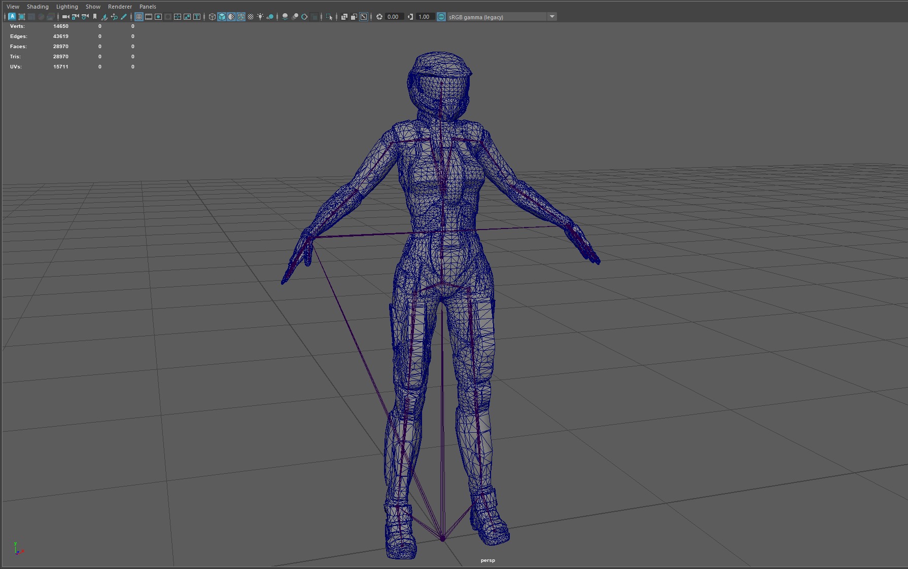 scifi fem unit2 unreal engine 4 asset  Low-poly 3D model_2