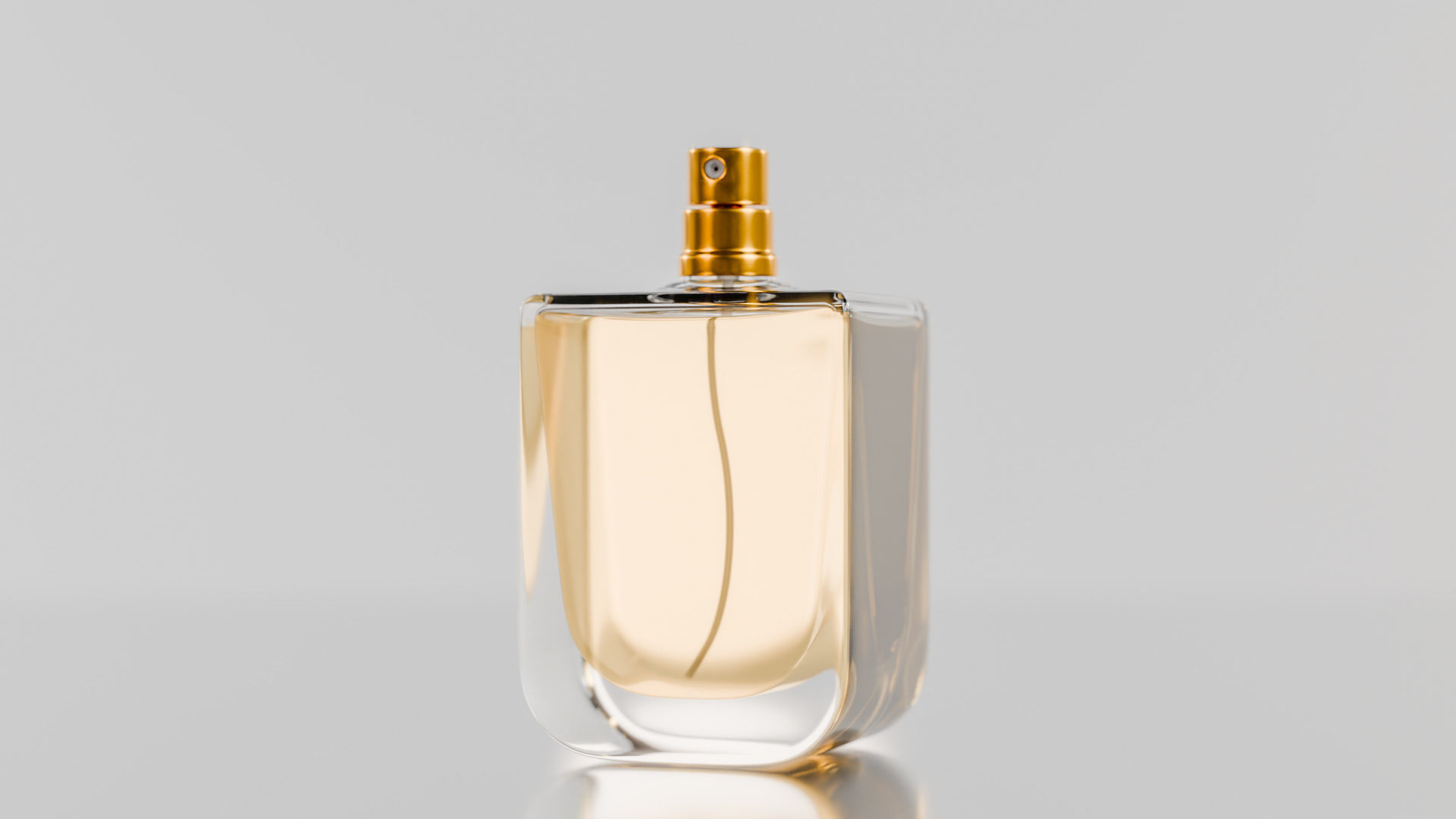 Elegant perfume bottle mockup Low-poly 3D model_8