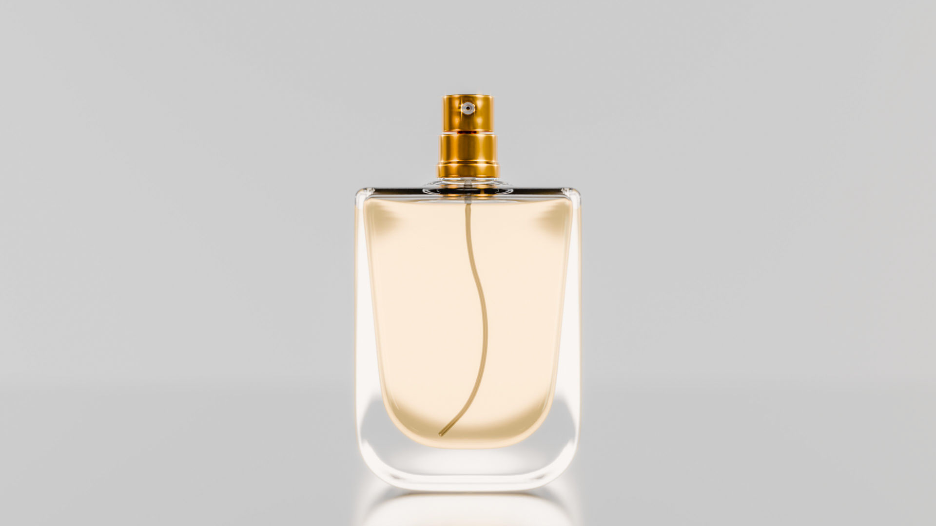 Elegant perfume bottle mockup Low-poly 3D model_14