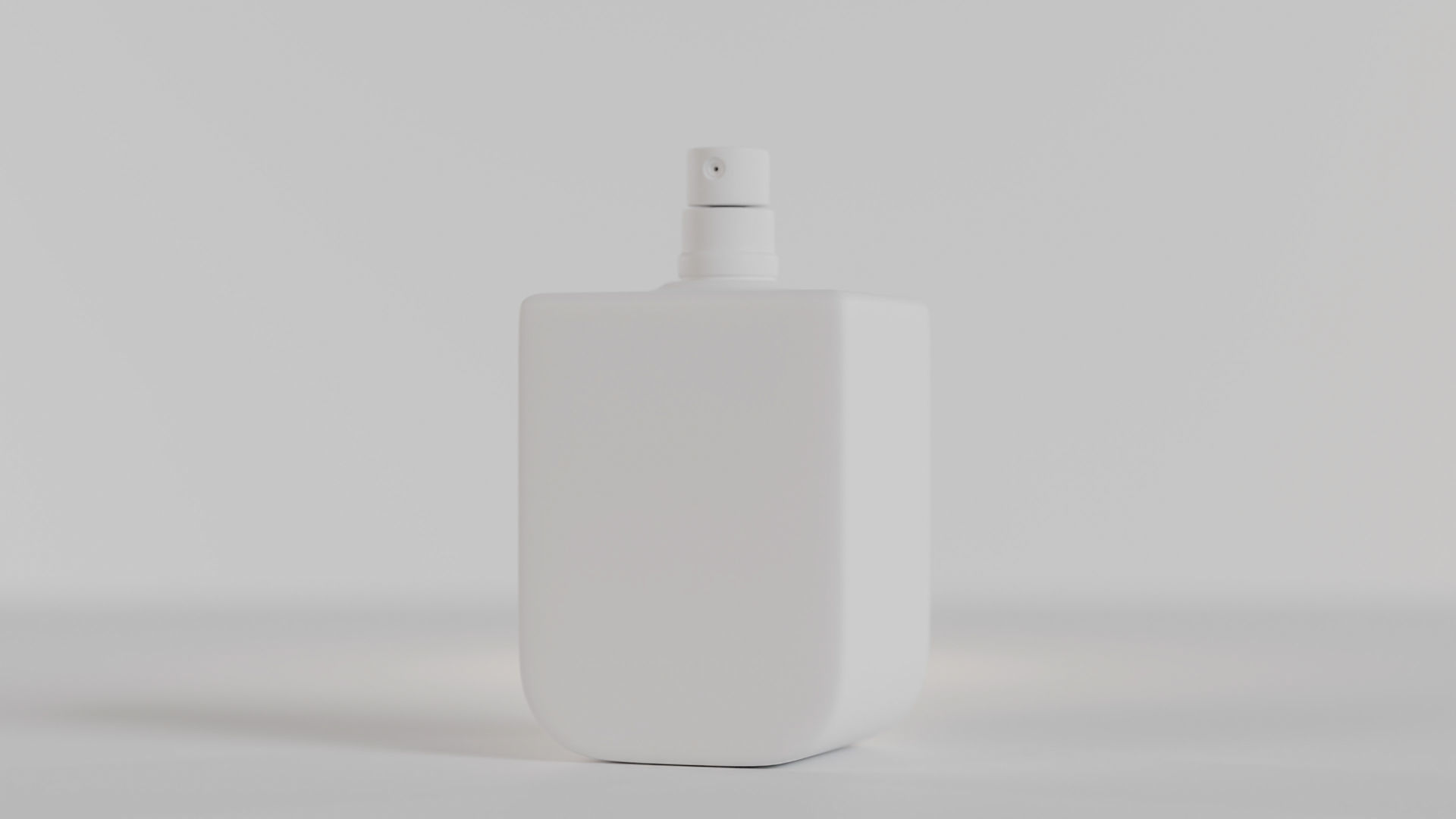 Elegant perfume bottle mockup Low-poly 3D model_9