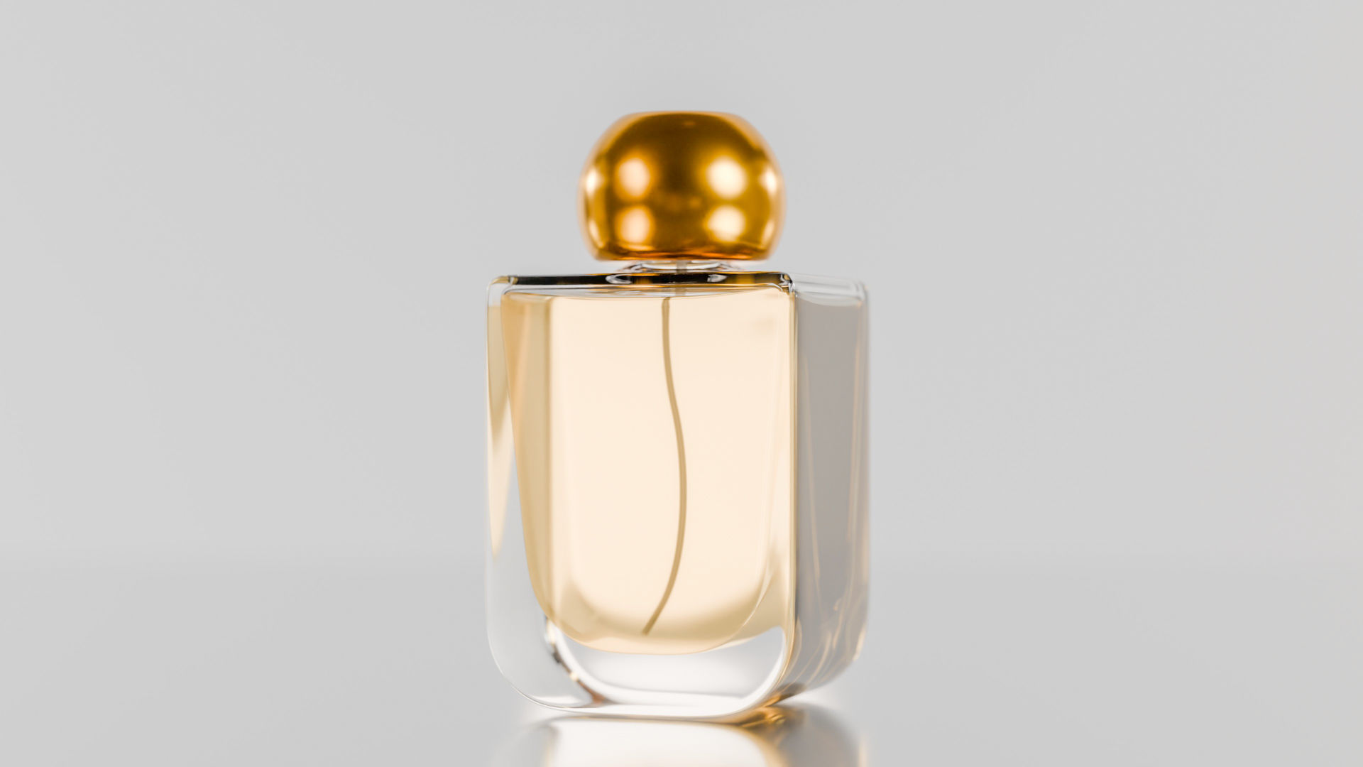 Elegant perfume bottle mockup Low-poly 3D model_11