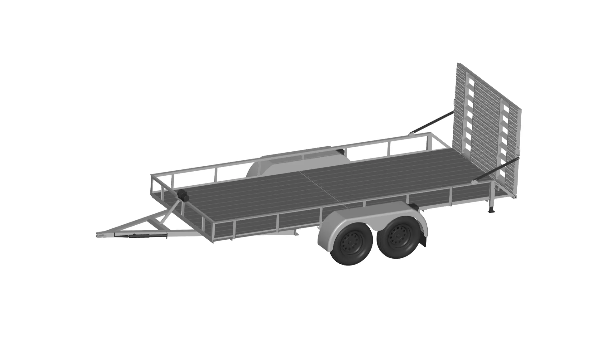 Trailer 3D model