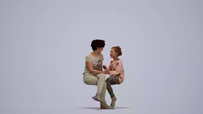 00153Samen004 3D model