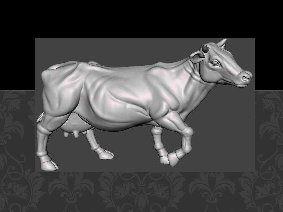 Animal Pack 10 3D Printable STL Jungle Farm Zoo Sea 3D print model_7