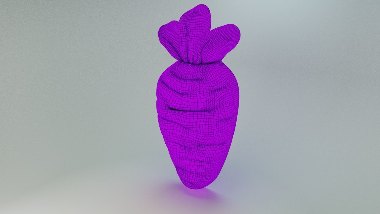 Gummy Carrot 3D print model_10
