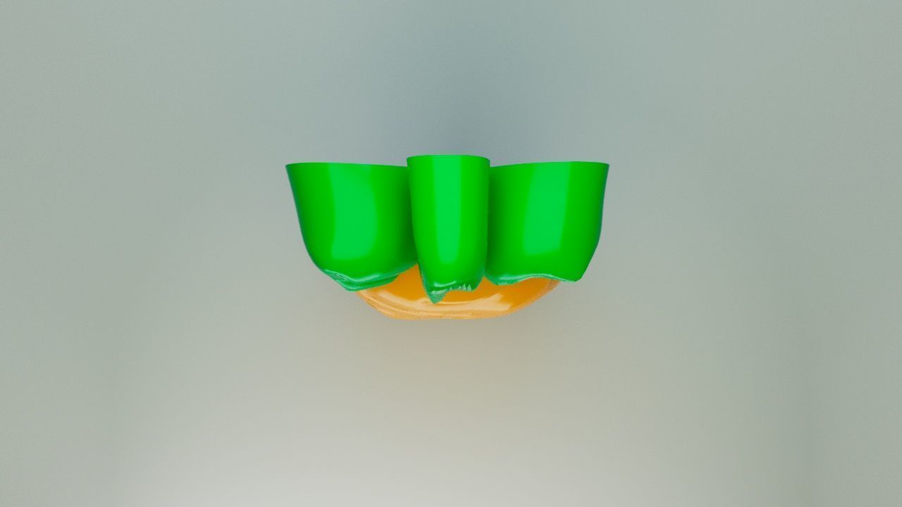 Gummy Carrot 3D print model_7