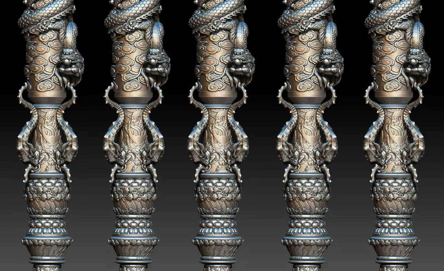  Black myth Wukong stuff weapon 3D print model_0