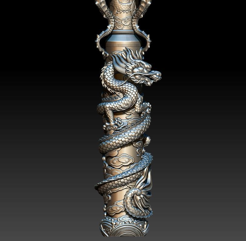  Black myth Wukong stuff weapon 3D print model_2