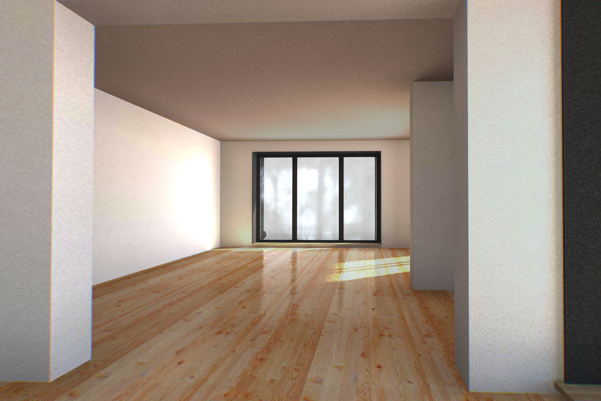 H0001 High-Tech Residence Low-poly 3D model_10