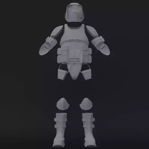Clone Scout trooper - One12 - STL files
