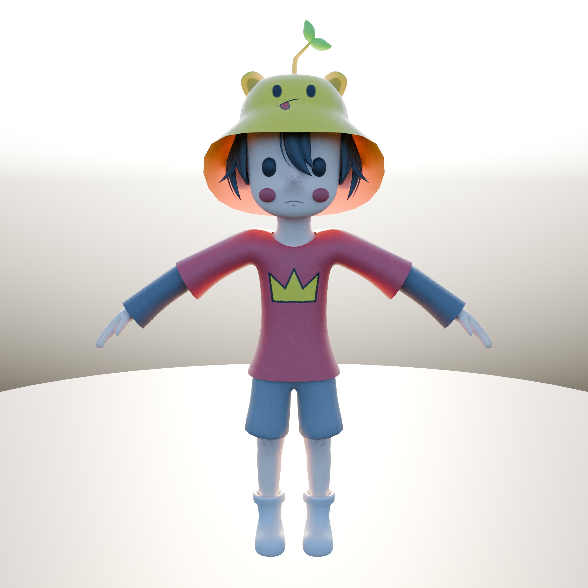 character Free 3D model_1