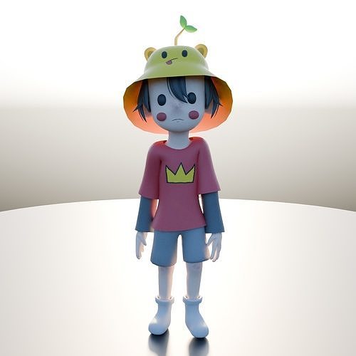 character Free 3D model