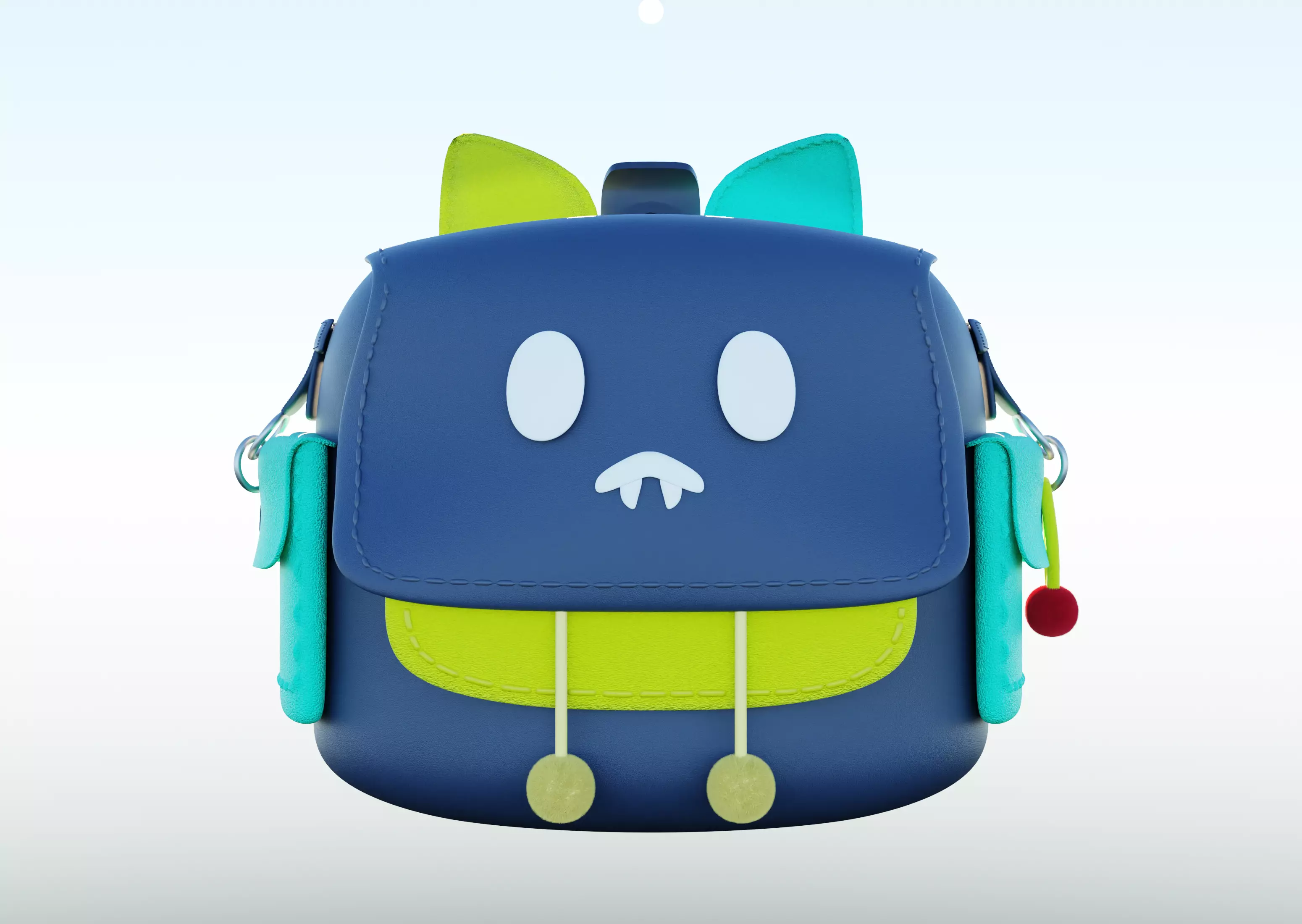 bag cartoon Free 3D model