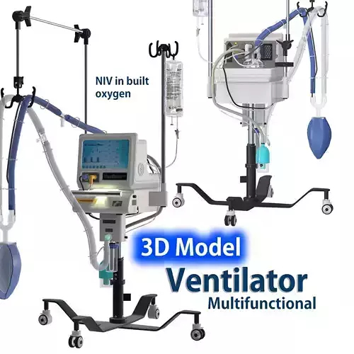 Ventilator - Breathing Apparatus - Oxygen