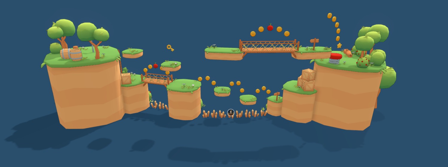 Lowpoly Platformer Kit Low-poly 3D model_1