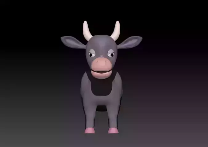 Cow 3d model