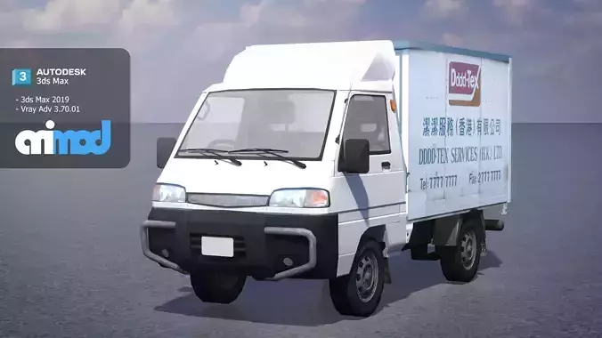 Hk Truck 001 3D model