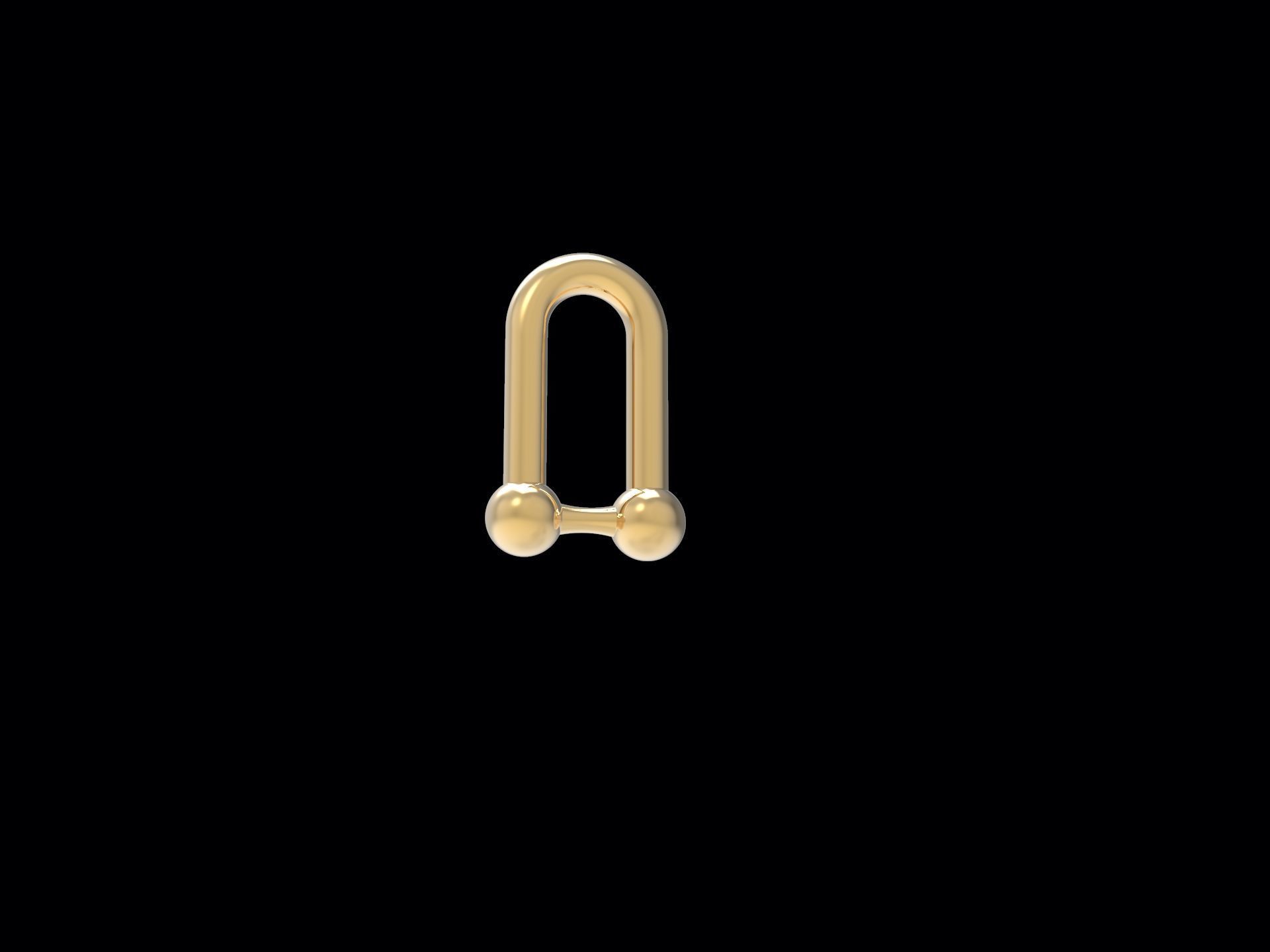HardWear Link Bracelet 16 mm 3D print model_7