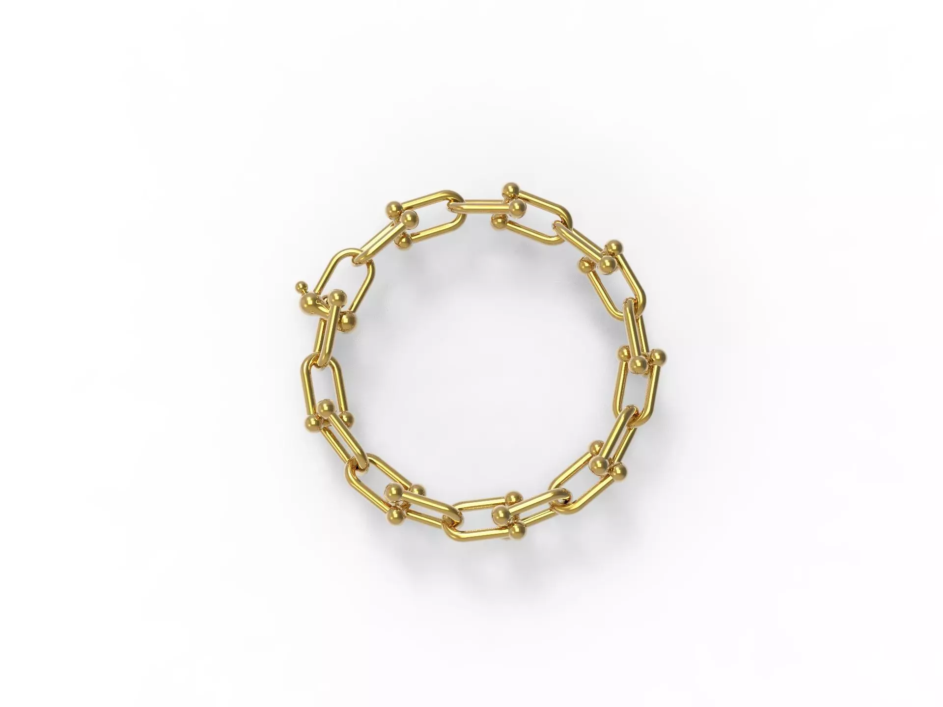 HardWear Link Bracelet 16 mm 3D print model_0