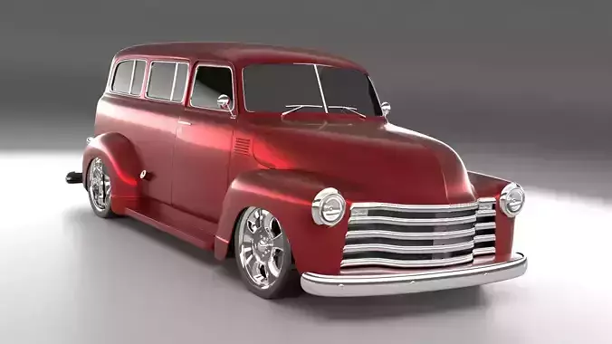 Chevrolet 1950 Suburban Carryvall
