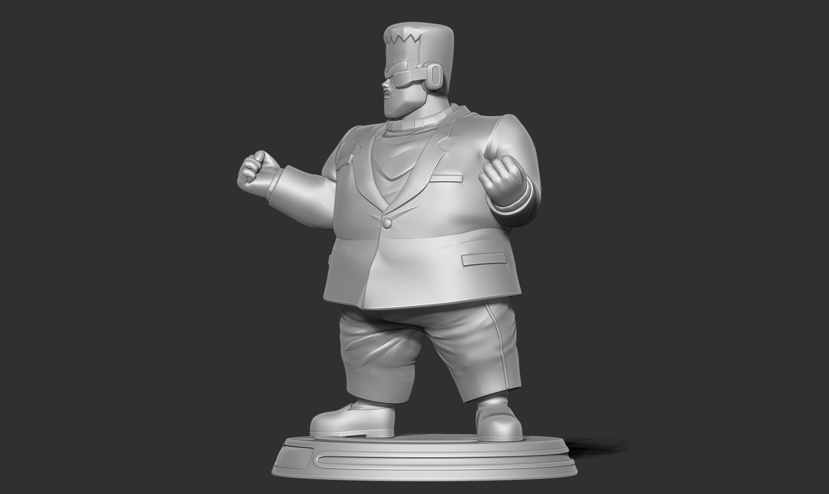 Android 8 - Dragon Ball Fanart 3D print model_11