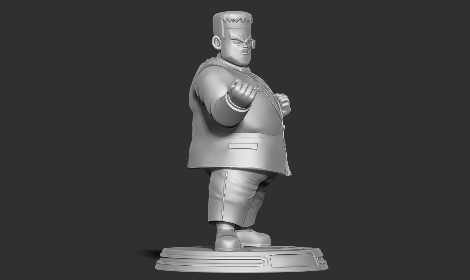 Android 8 - Dragon Ball Fanart 3D print model_13