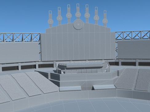 Baseball Stadium 3D model_23