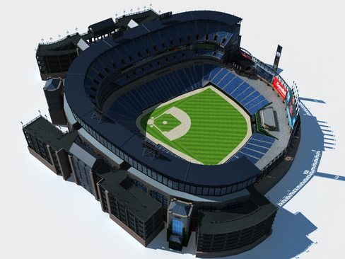 Baseball Stadium 3D model_14