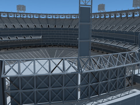 Baseball Stadium 3D model_10