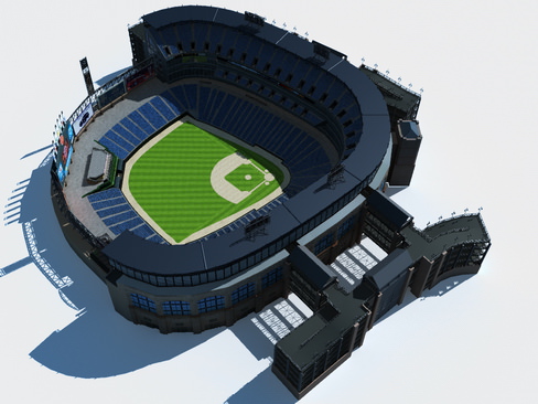 Baseball Stadium 3D model_15