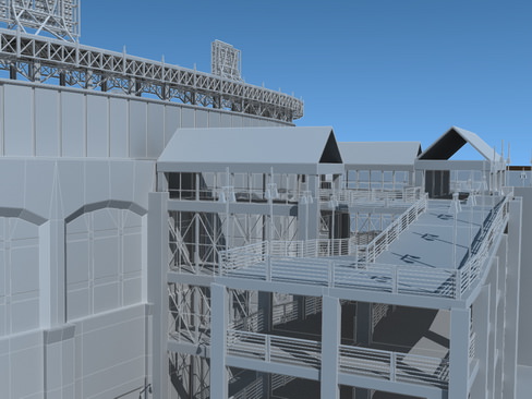 Baseball Stadium 3D model_9