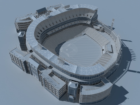 Baseball Stadium 3D model_20