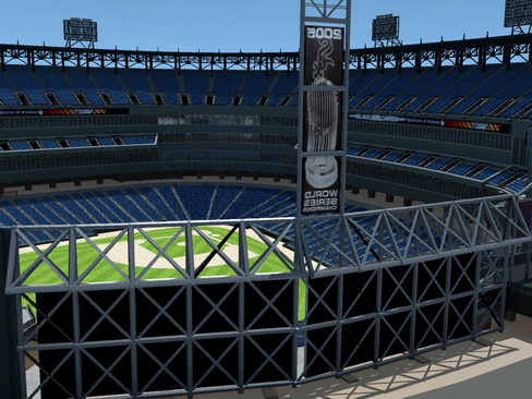 Baseball Stadium 3D model_4