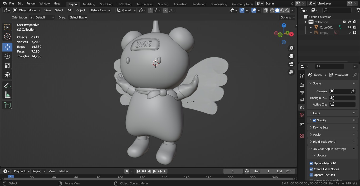 hunter Free 3D model_1