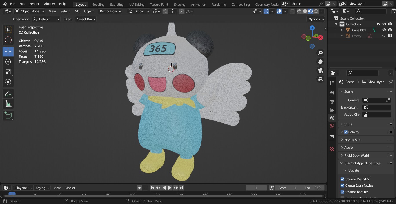 hunter Free 3D model_2