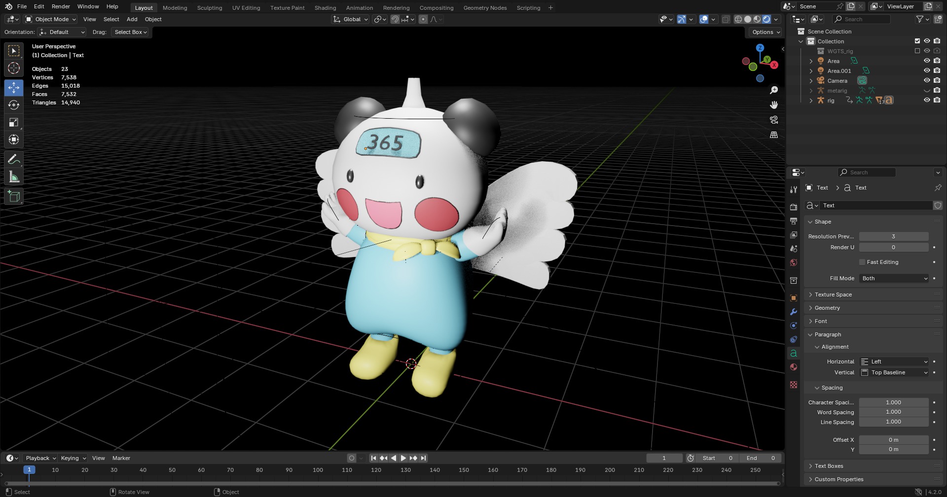 hunter Free 3D model_3