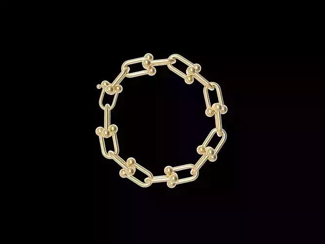 HardWear Link Bracelet 20 mm 3D print model